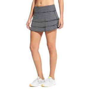 Athleta Womens Track Stripe Swagger Skort Size Small Striped
